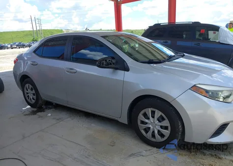 2015 Toyota Corolla L from USA, damaged, VIN 2T1BURHE4FC479362